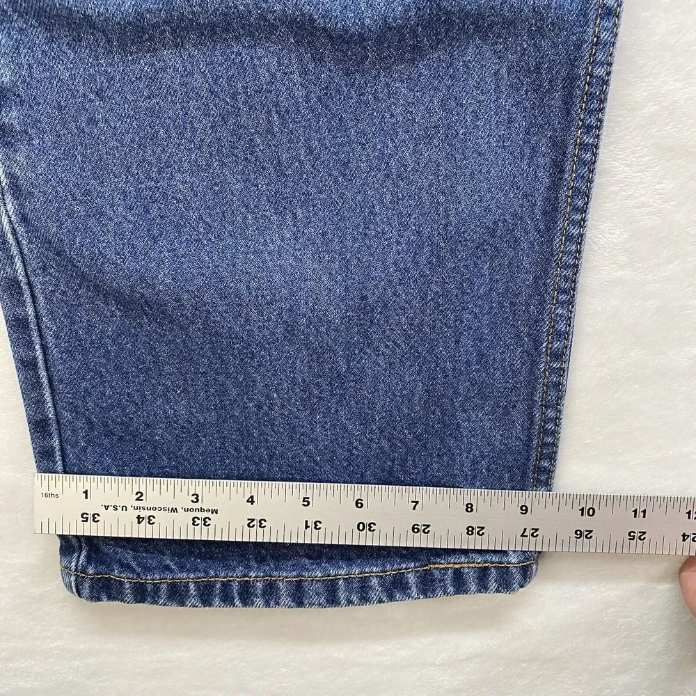 Levi's 505 Jeans Mens 42x32 Regular Straight Blue Denim Medium Wash‎